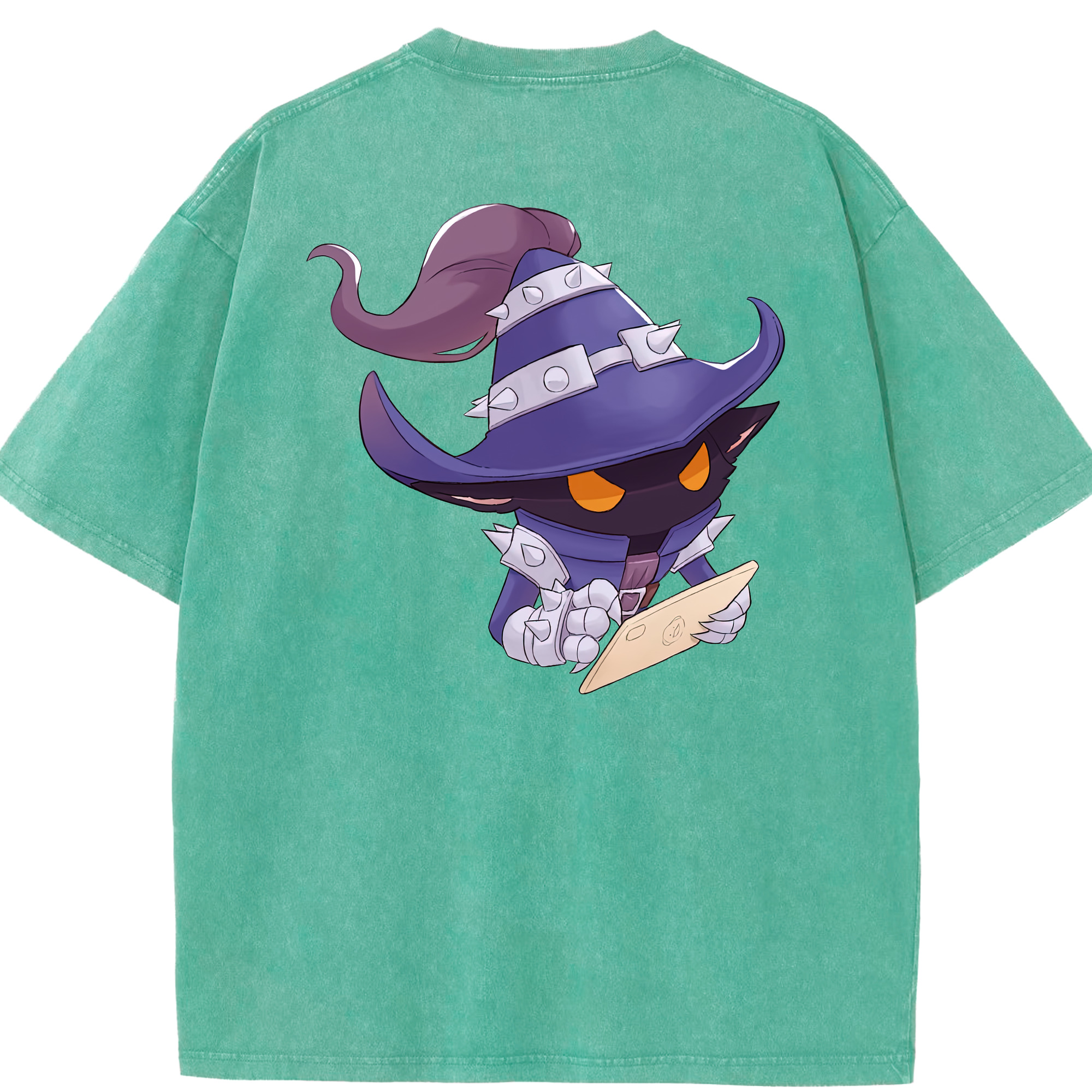 リーグ・オブ・レジェンド League of Legends LOL 綿100% ヴィンテージ風 半袖Tシャツ（背面プリント）